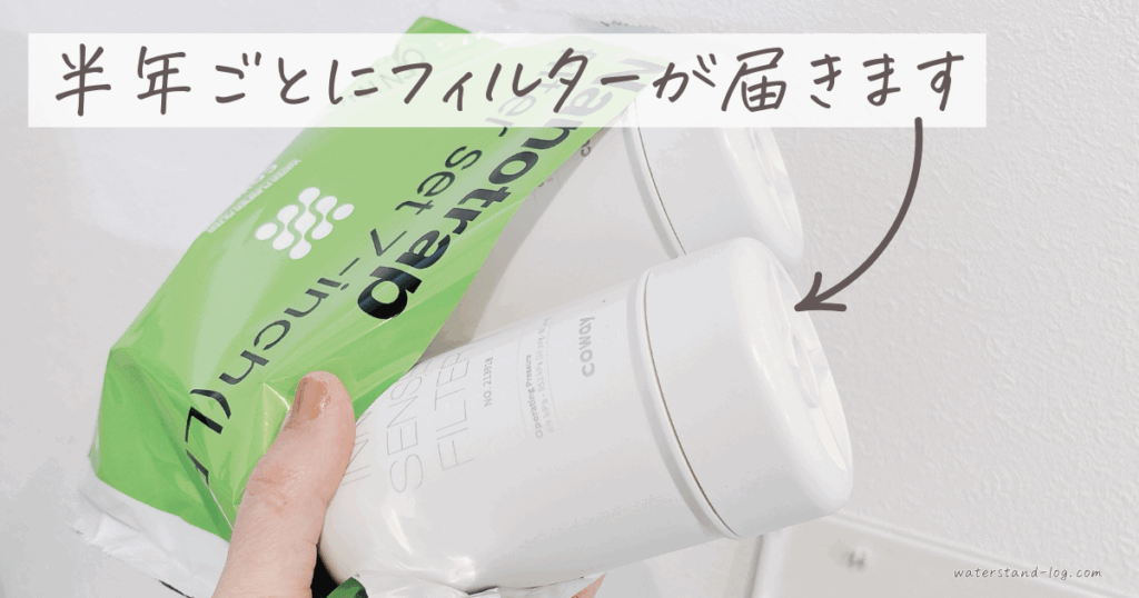 ウォータースタンド 買い切り:我が家のアイコンのフィルターを開ける画像