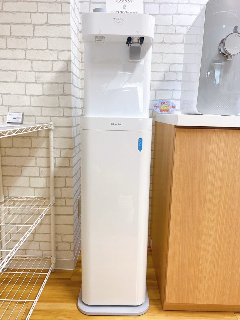 ウォータースタンド 背面:ナノスタンドを表から撮影した画像