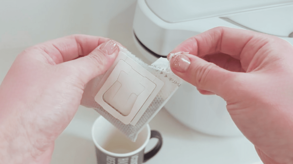 ウォータースタンド ピュアライフ S 連続抽出機能をコーヒーに使用している実際の画像1